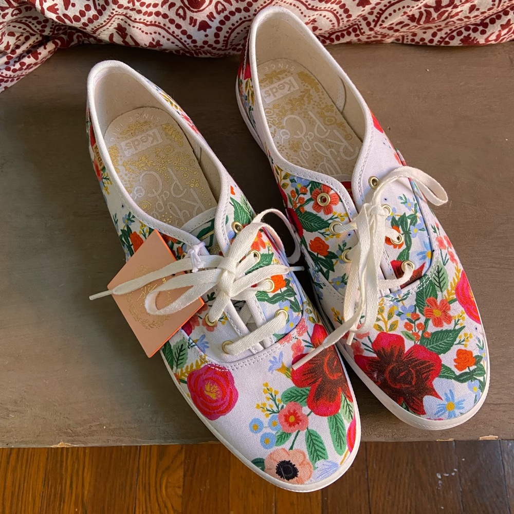 Rifle Paper Co Keds Sneaker - Women’s Size 9 - Picture 2 of 9
